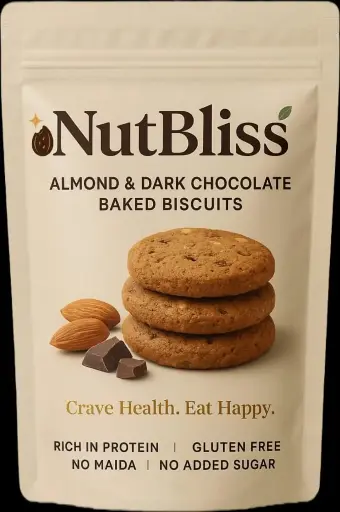 Almond & Dark Chocolate Baked(100 g)